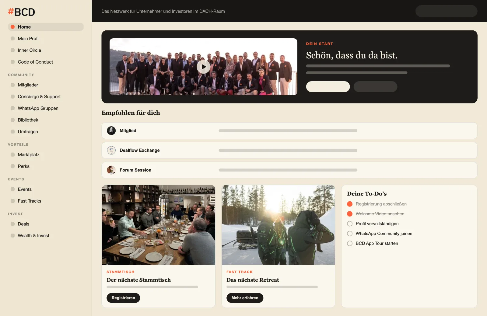 BCD.NET — Home (Demo-Daten)